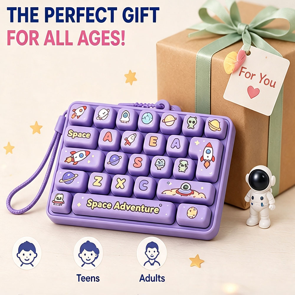 Gaming Keyboard Nearby - Tech Gamer Event Favor 26 Grid