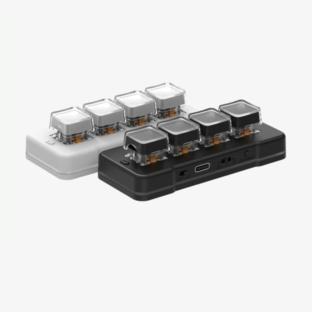 Gaming Keyboard Mini - MK424Pro 4-Key Wireles Mini Keyboard Customized