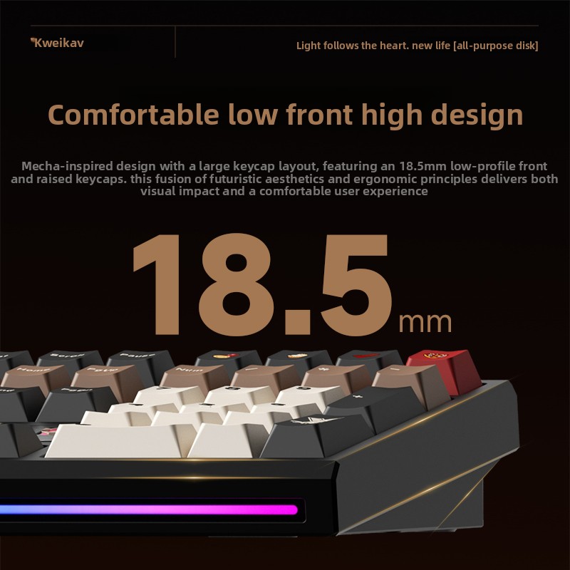 WEIKAV NUT108 Mechanical Keybo - Gaming Keyboard Nearby 评论和价格