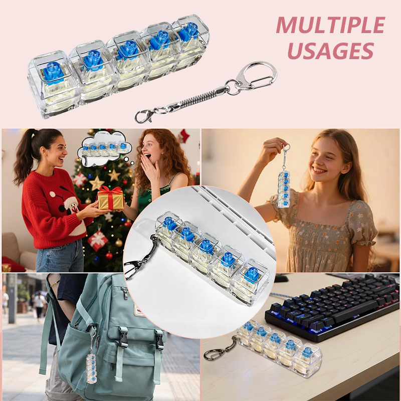 1/3/5 Keys Mechanical Keyboard - Gaming Keyboard Test 评论和价格