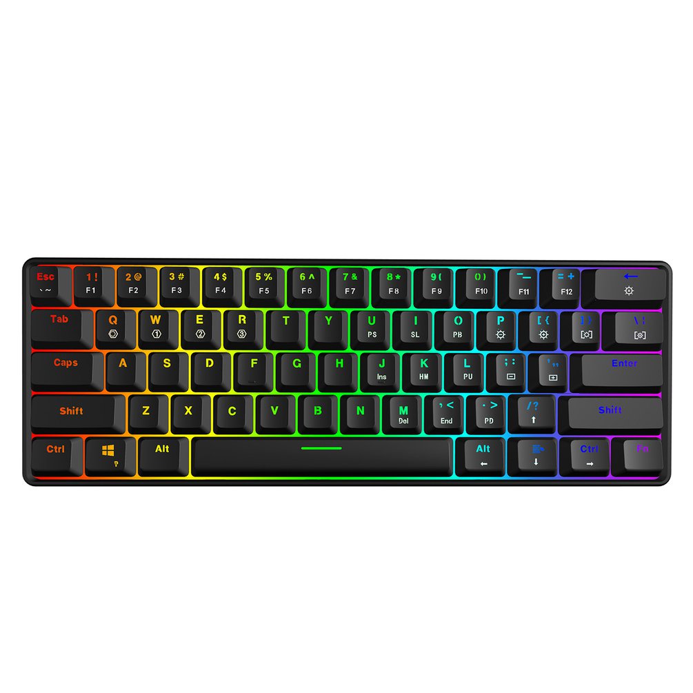 SKYLOONG GK61 Mini Portable 60 - Gaming Keyboard Mini 评论和价格