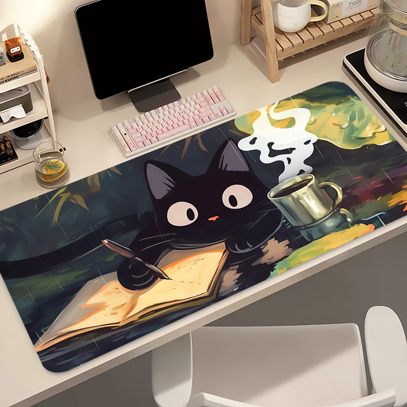 Kawaii Black Cat Silicone Soft - Gaming Keyboard High Ground 评论和价格