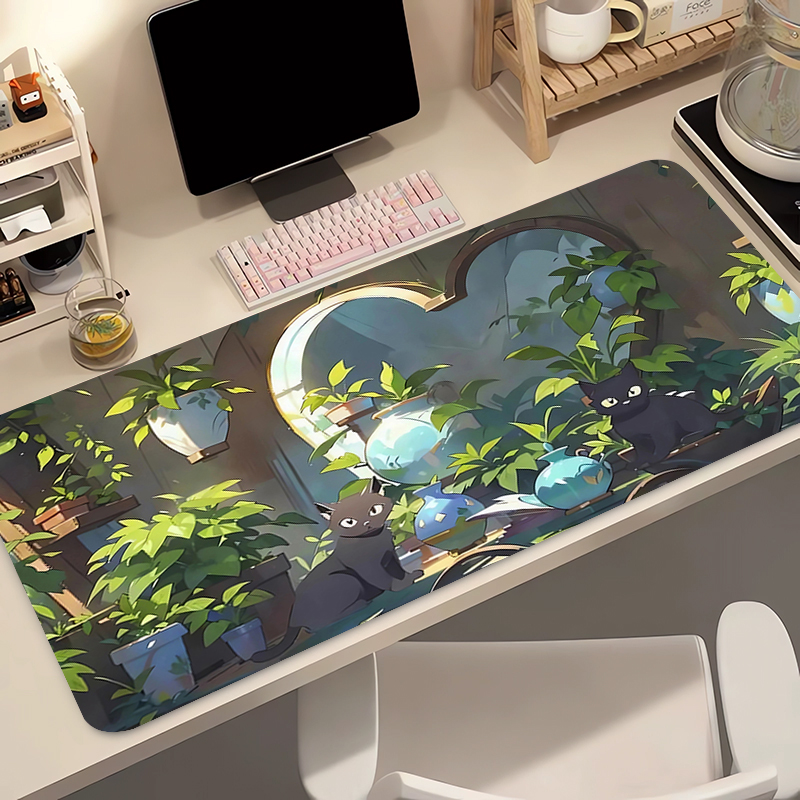 Kawaii Black Cat Silicone Soft - Gaming Keyboard High Ground 评论和价格