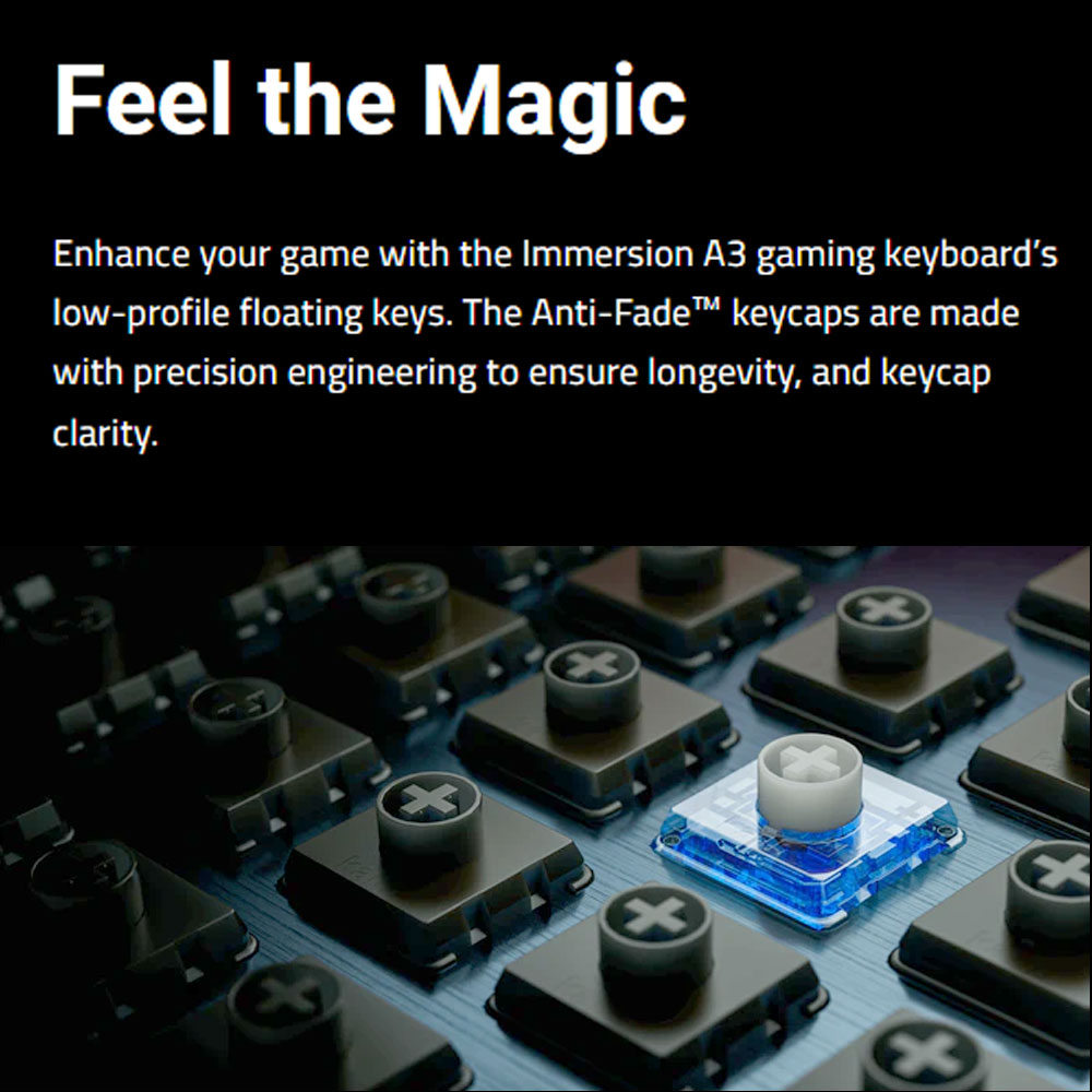 HEXGEARS A3 Mechanical Keyboar - Gaming Keyboard Hot Swappable 评论和价格