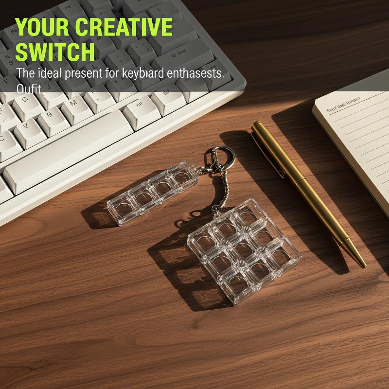 DIY Keychain Keyboards Switch  - Gaming Keyboard Test 评论和价格