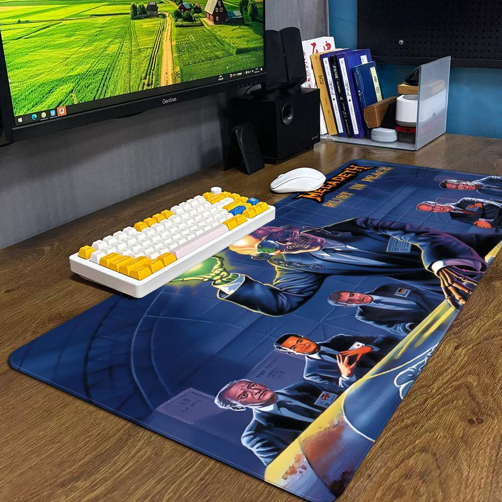 Band M-Megadeth Mouse Pad XXL  - Gaming Keyboard High Ground 评论和价格