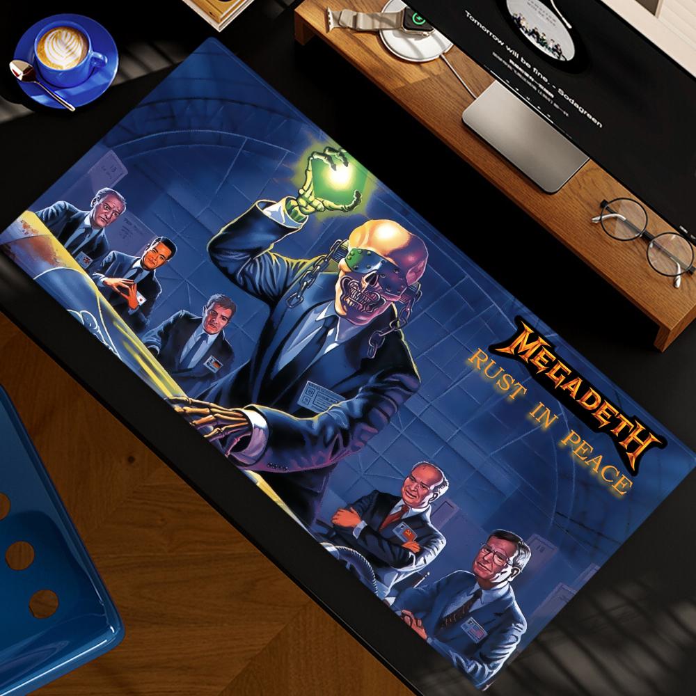 Band M-Megadeth Mouse Pad XXL  - Gaming Keyboard High Ground 评论和价格